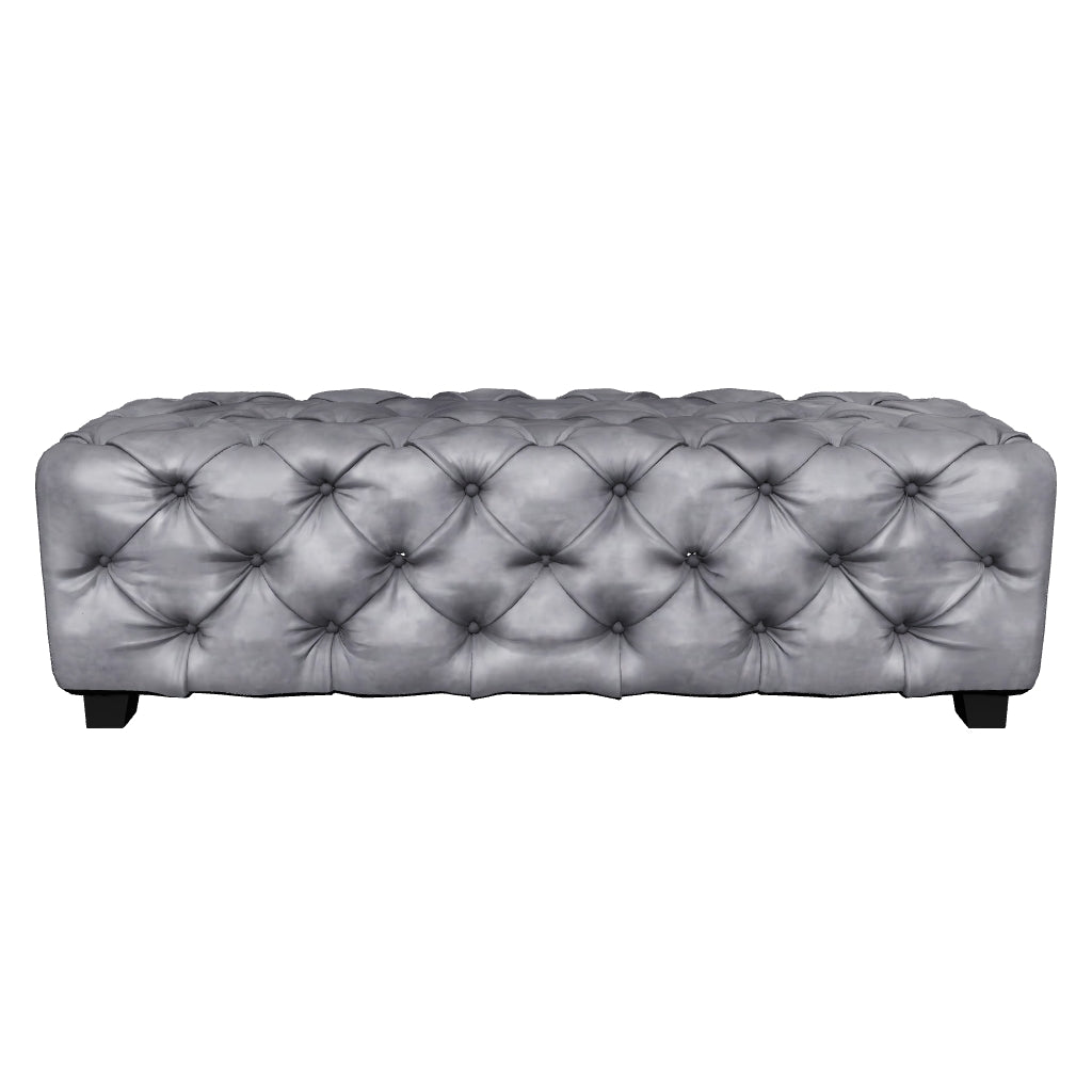 Tufted velvet deals ottoman bench