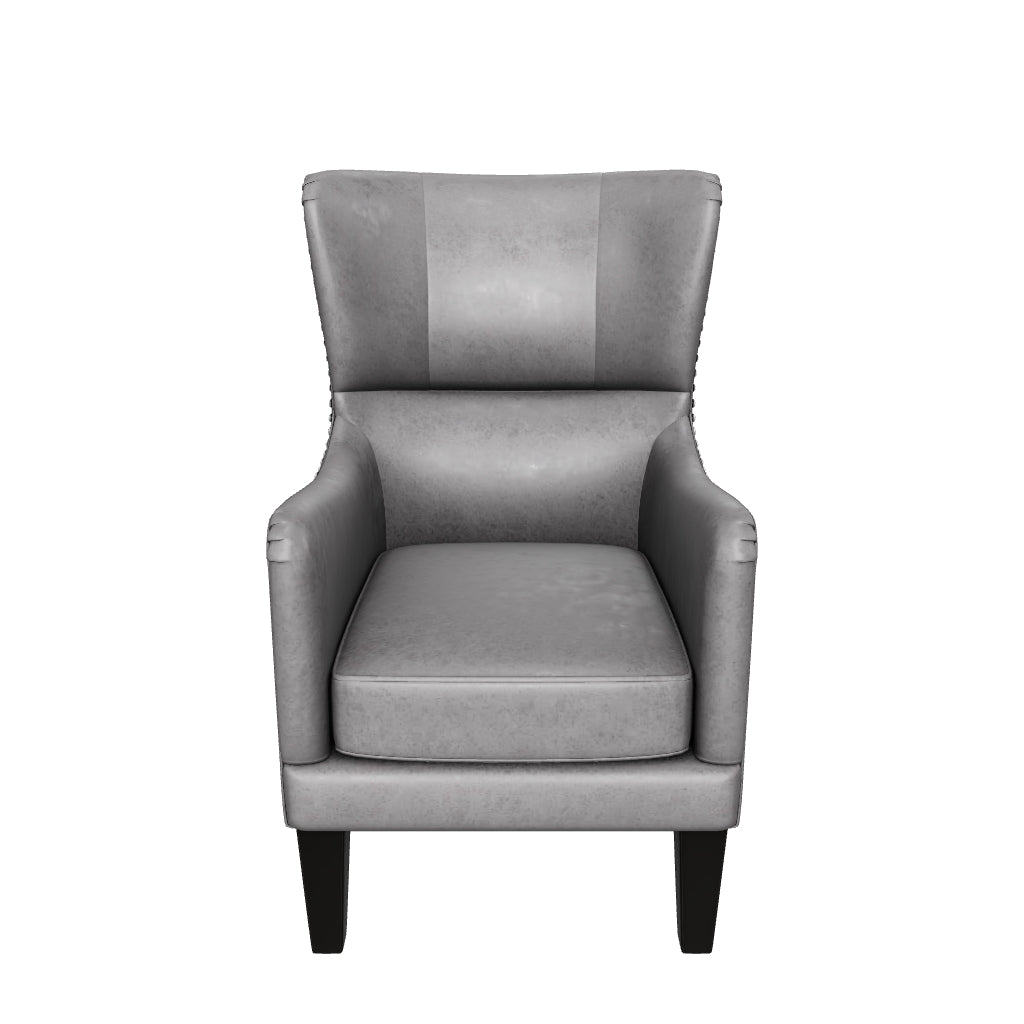 Microfiber discount wingback chair