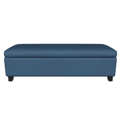 Annis Rectangle Fabric Storage Ottoman Bench
