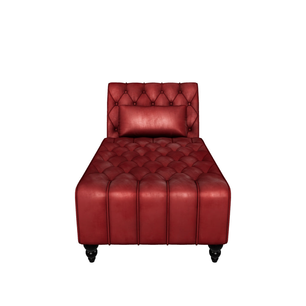 Gdf studio rafaela tufted best sale new velvet chaise lounge