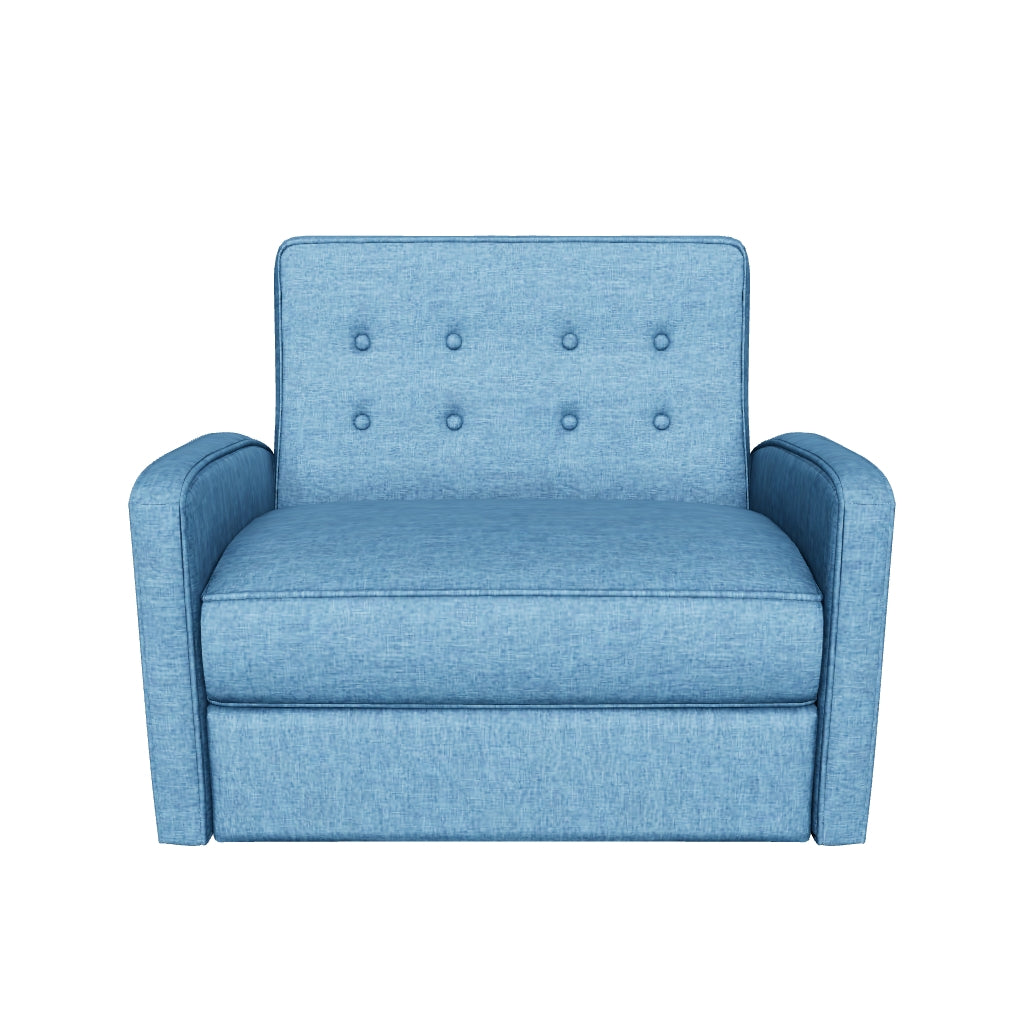 Gdf studio callade buttoned store fabric reclining loveseat