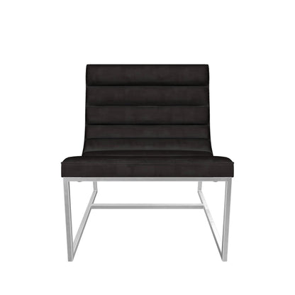 Felicia Parisian Modern Velvet Lounge Accent Chair