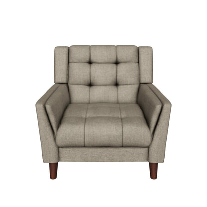 Anvith Mid Century Modern Fabric Arm Chair