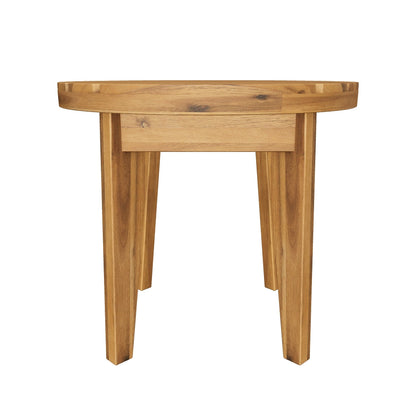 Parker Outdoor 16-inch Acacia Wood Side Table