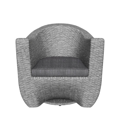 Koch Outdoor Wicher Swivel Chair