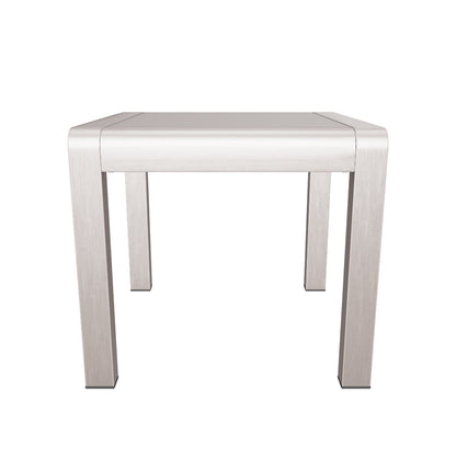 Cherie Coral Outdoor Aluminum Side Table (Set of 2)