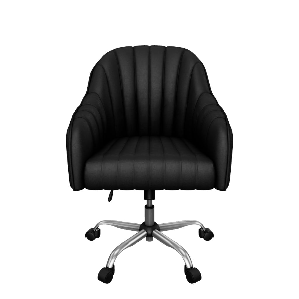 Haiden Glam Velvet Home Office Chair with Swivel Base GDFStudio