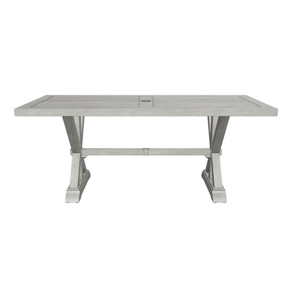 William Modern Outdoor Aluminum Dining Table