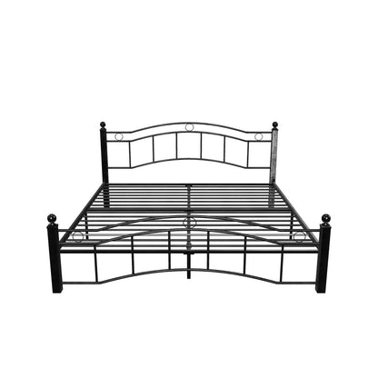 Cole Contemporary Iron Bed Frame