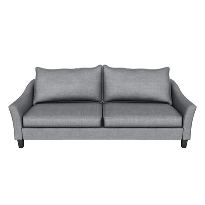 Tess Contemporary Fabric 3 Seater Sofa