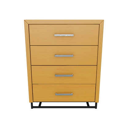 Borah Contemporary Faux Wood 4 Drawer Dresser