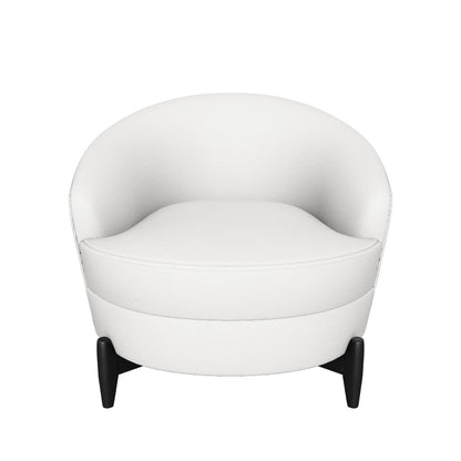 Anaura Contemporary Boucle Upholstered Club Chair