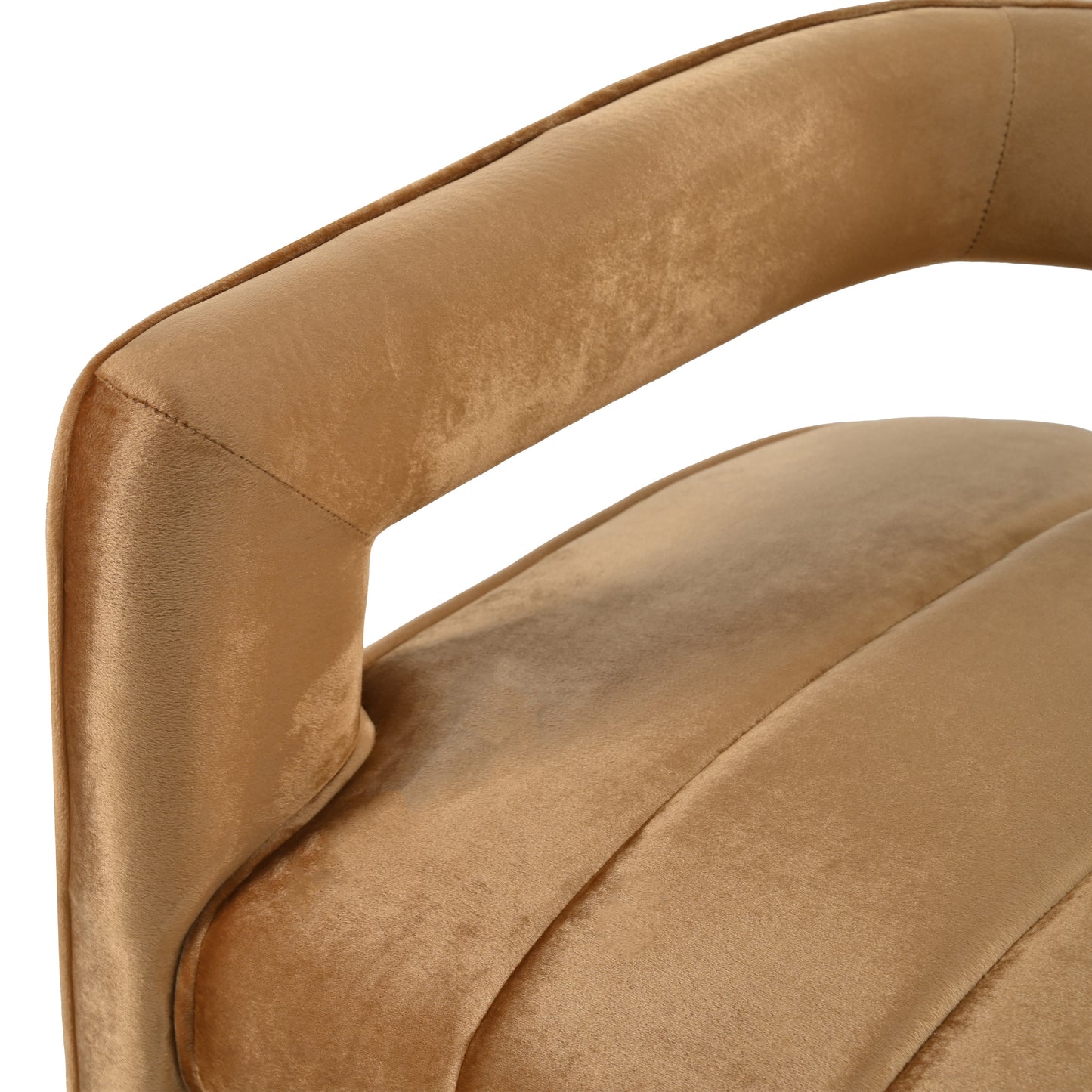 Brazal Modern Velvet Accent Club Chair