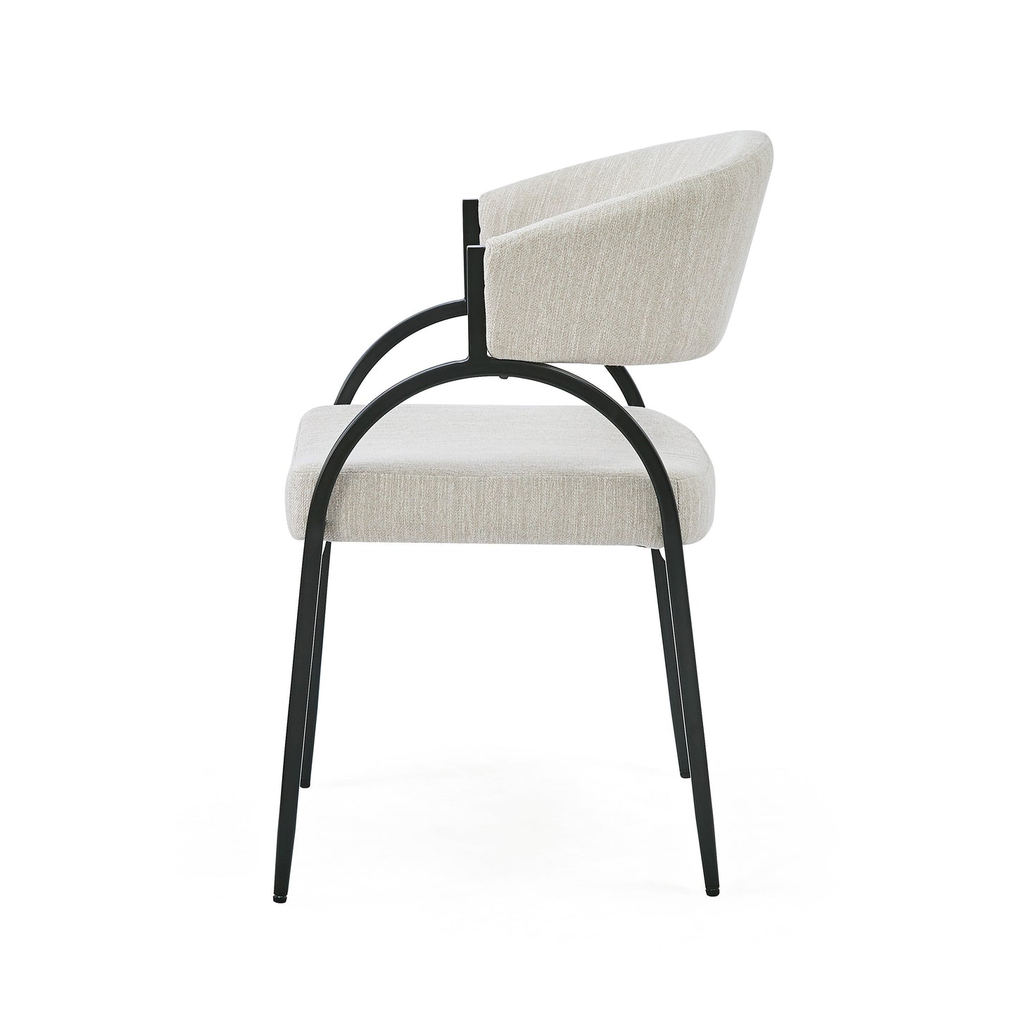 Biorth Modern Upholstered Arm Dining Chair