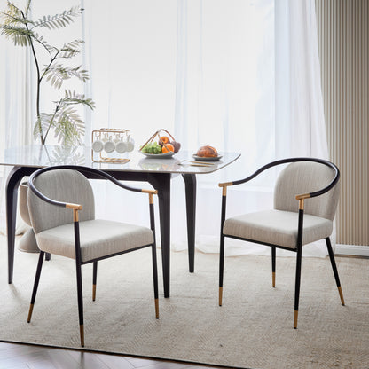 Auvia Modern Upholstered Cushioned Dining Chair