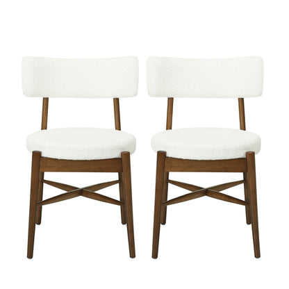 Celestee Modern Upholstered Dining Chairs, Set of 2