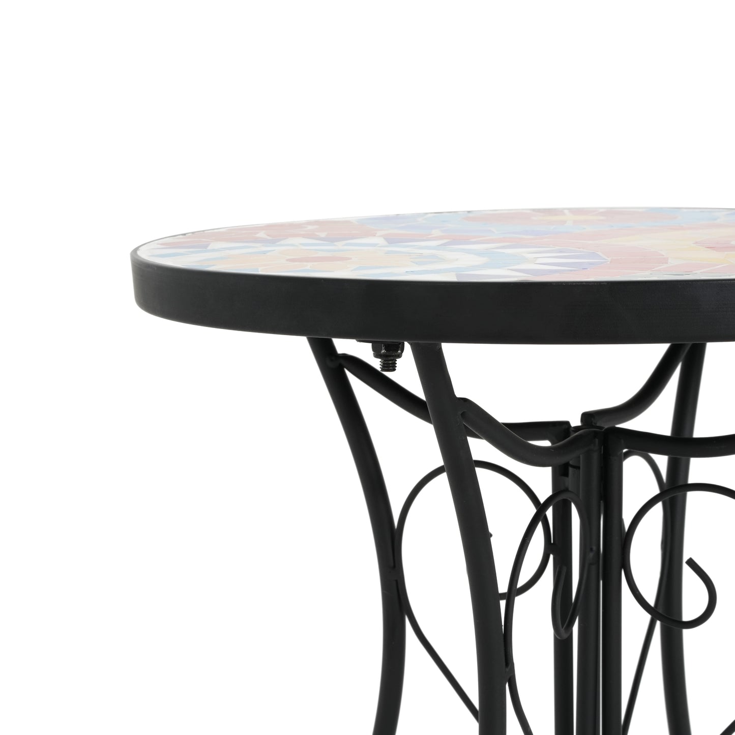 Thanee Outdoor Patio Round Side Table