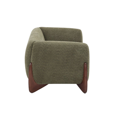 Amberlyn Modern Upholstered Loveseat
