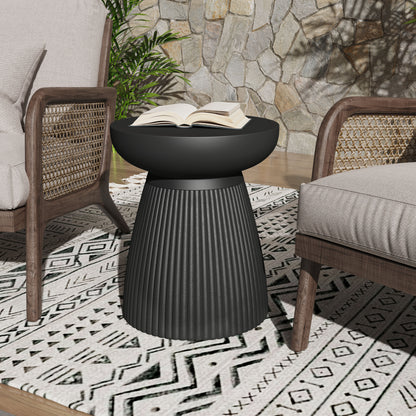 Maven Indoor/Outdoor Contemporary MGO Sturdy End & Side Table Coffee Table