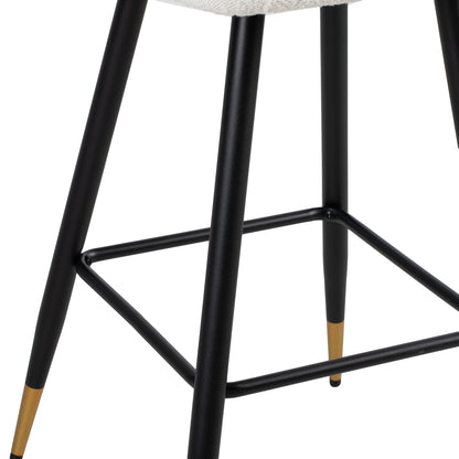 Orion Upholstered Bar Stools with Footrest