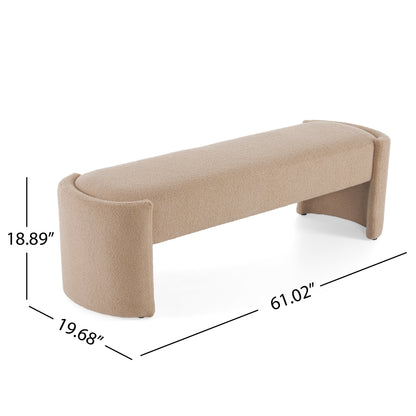 Aureliuss Modern Fabric Ottoman Bench