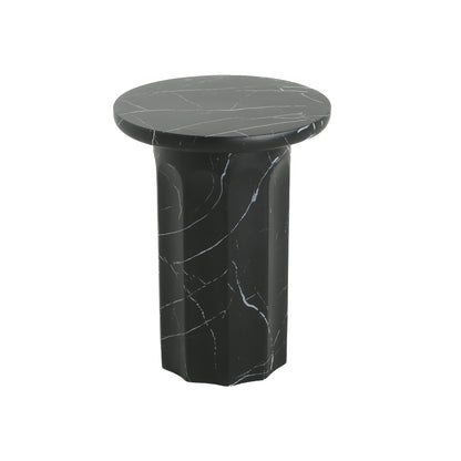 Briare Outdoor Round Concrete Side Table