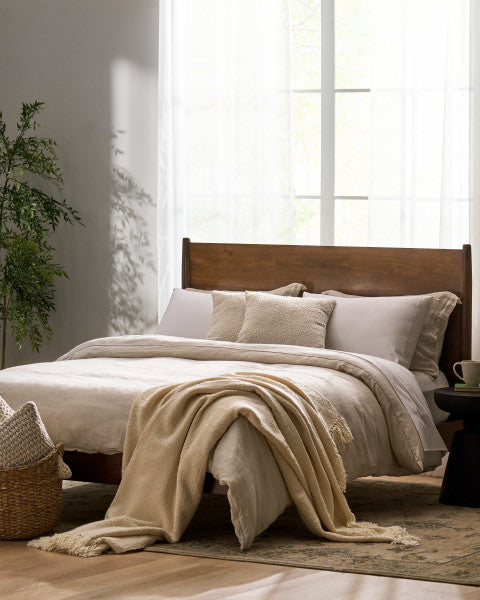 OkiOki Mid-Century Collection Bed, Queen