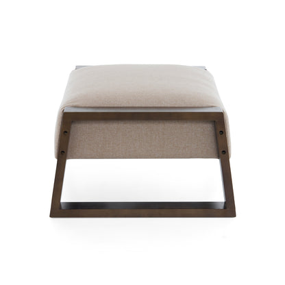 Isoldea Modern Fabric Ottoman Bench