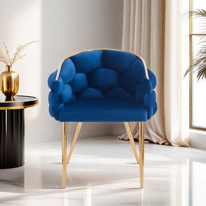 Cotorro Velvet Barrel Design Accent Chairs