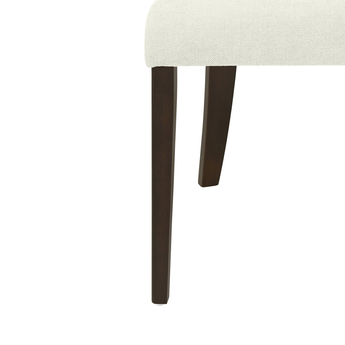 Revory Modern Upholstered Dining Chairs with Open Back,Set of 2