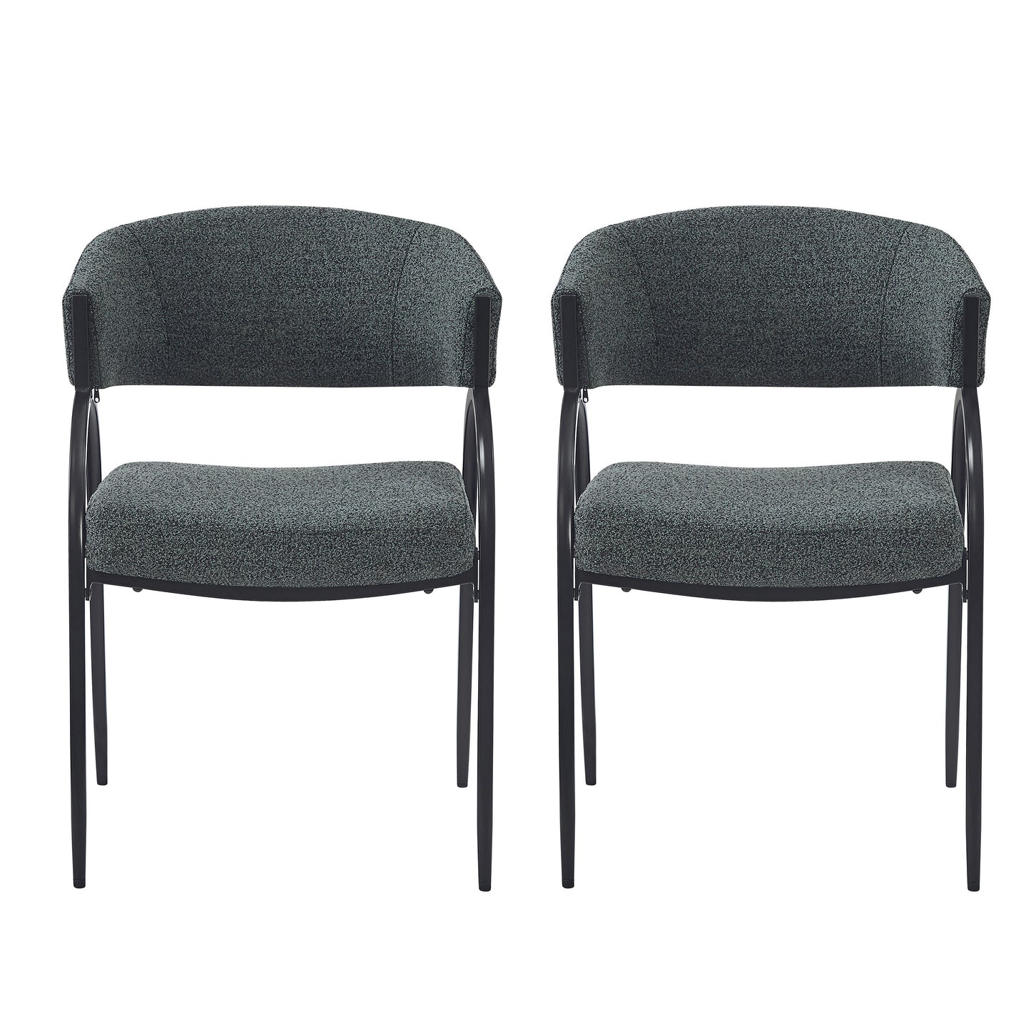 Biorth Modern Upholstered Arm Dining Chair