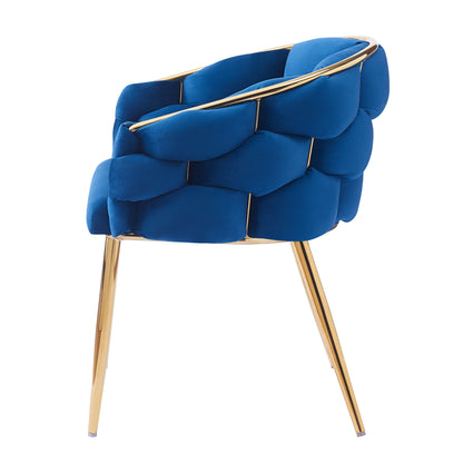 Cotorro Velvet Barrel Design Accent Chairs