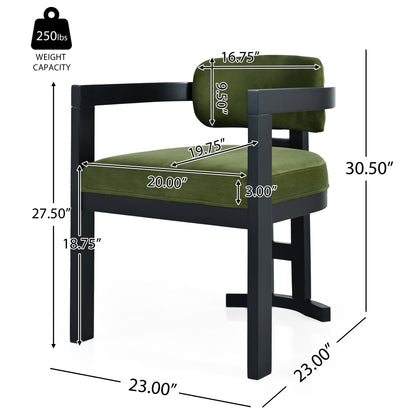 Elow Modern C-Shaped End Table