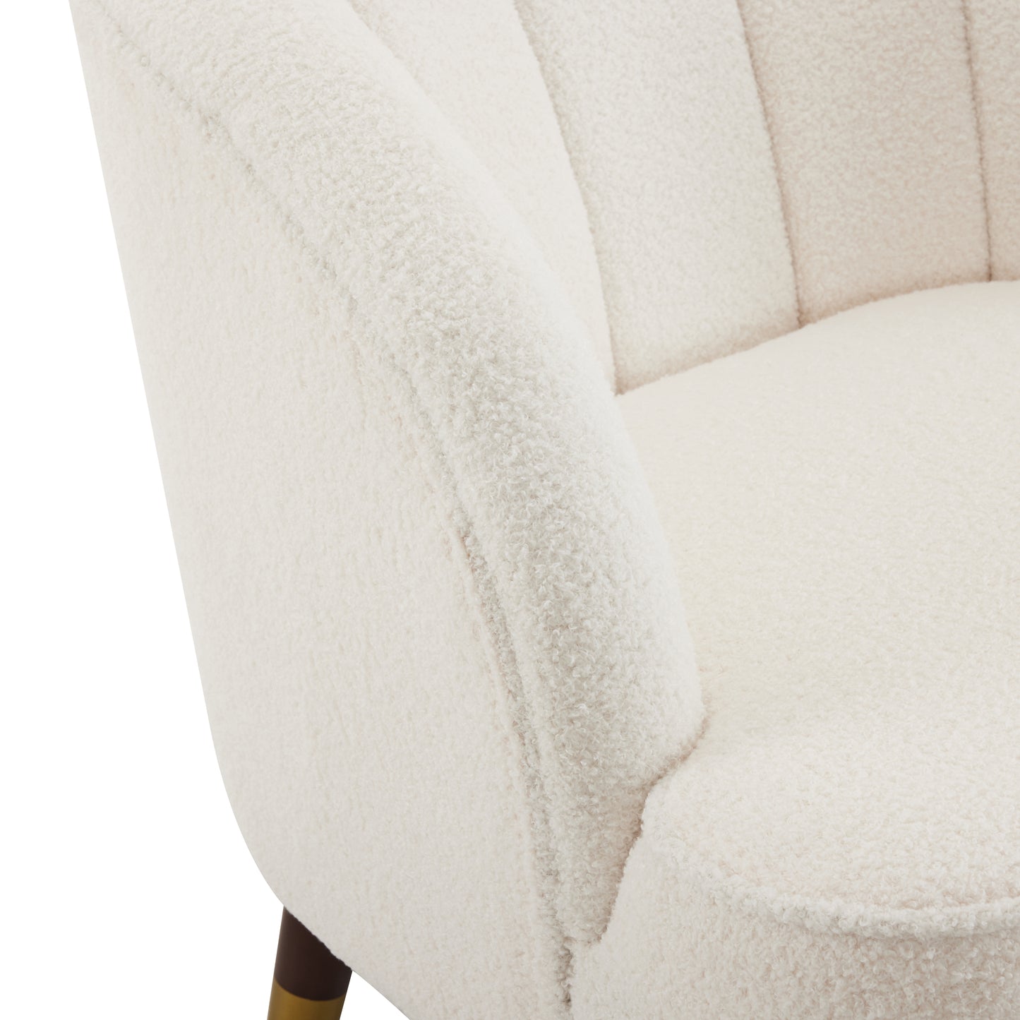 Veneras Velvet Barrel Club Chair