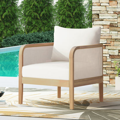 Larci Modern Outdoor Patio Club Chair