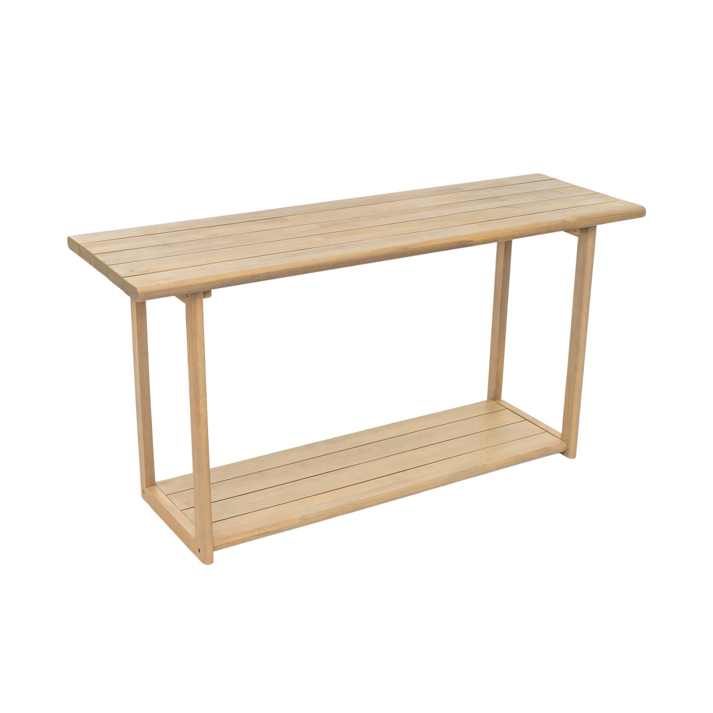 Araminta Wood side Rectangular Outdoor Buffet & Console Table