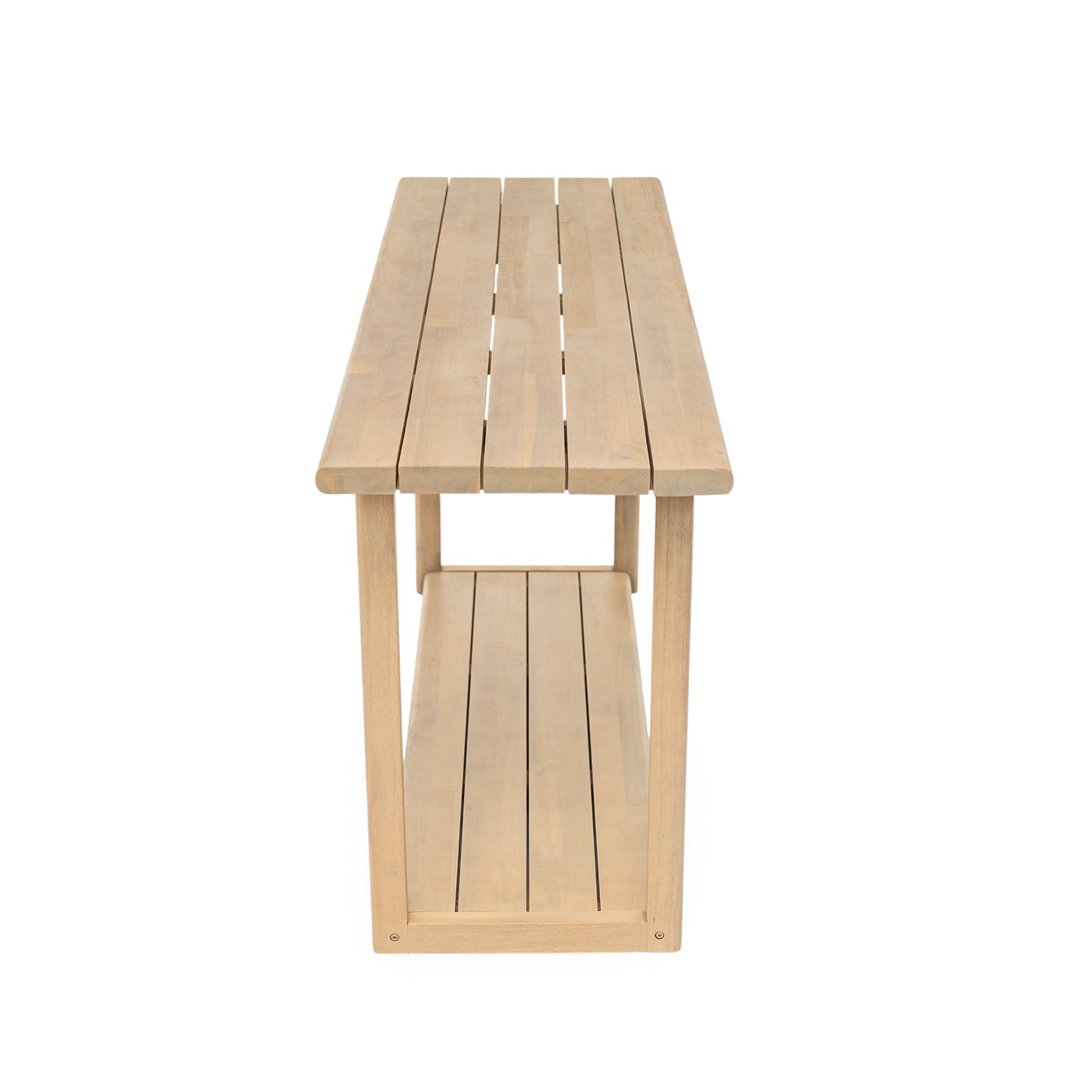 Araminta Wood side Rectangular Outdoor Buffet & Console Table