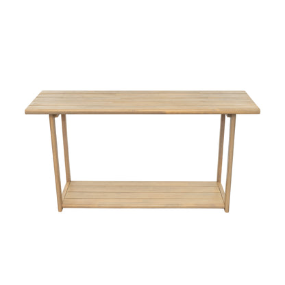 Araminta Wood side Rectangular Outdoor Buffet & Console Table