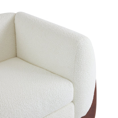 Amberlyn Modern Upholstered Loveseat