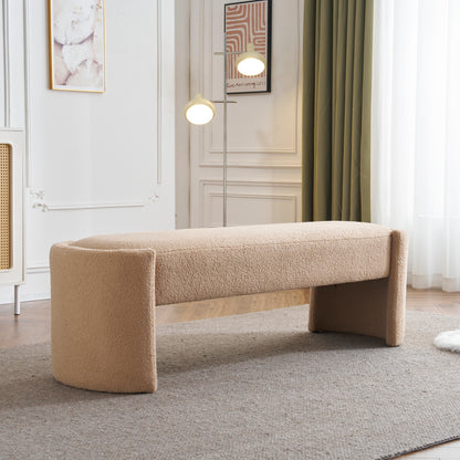 Aureliuss Modern Fabric Ottoman Bench