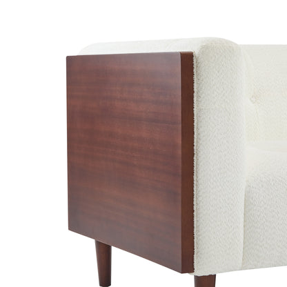 Crotar Modern Upholstered Boucle 3-seater Sofa