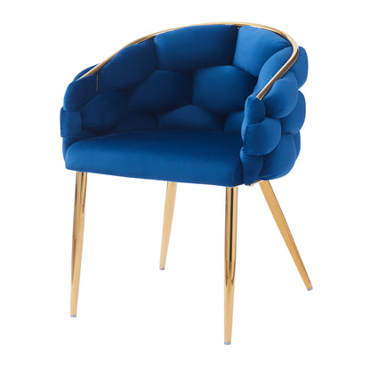 Cotorro Velvet Barrel Design Accent Chairs