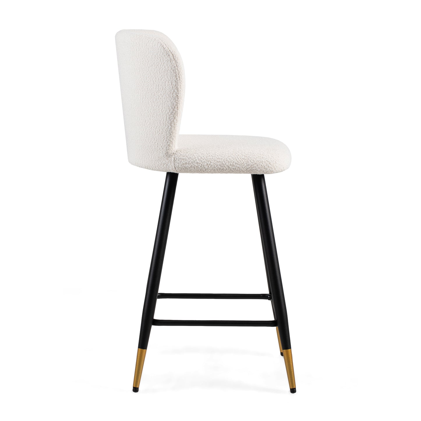 Orion Upholstered Bar Stools with Footrest