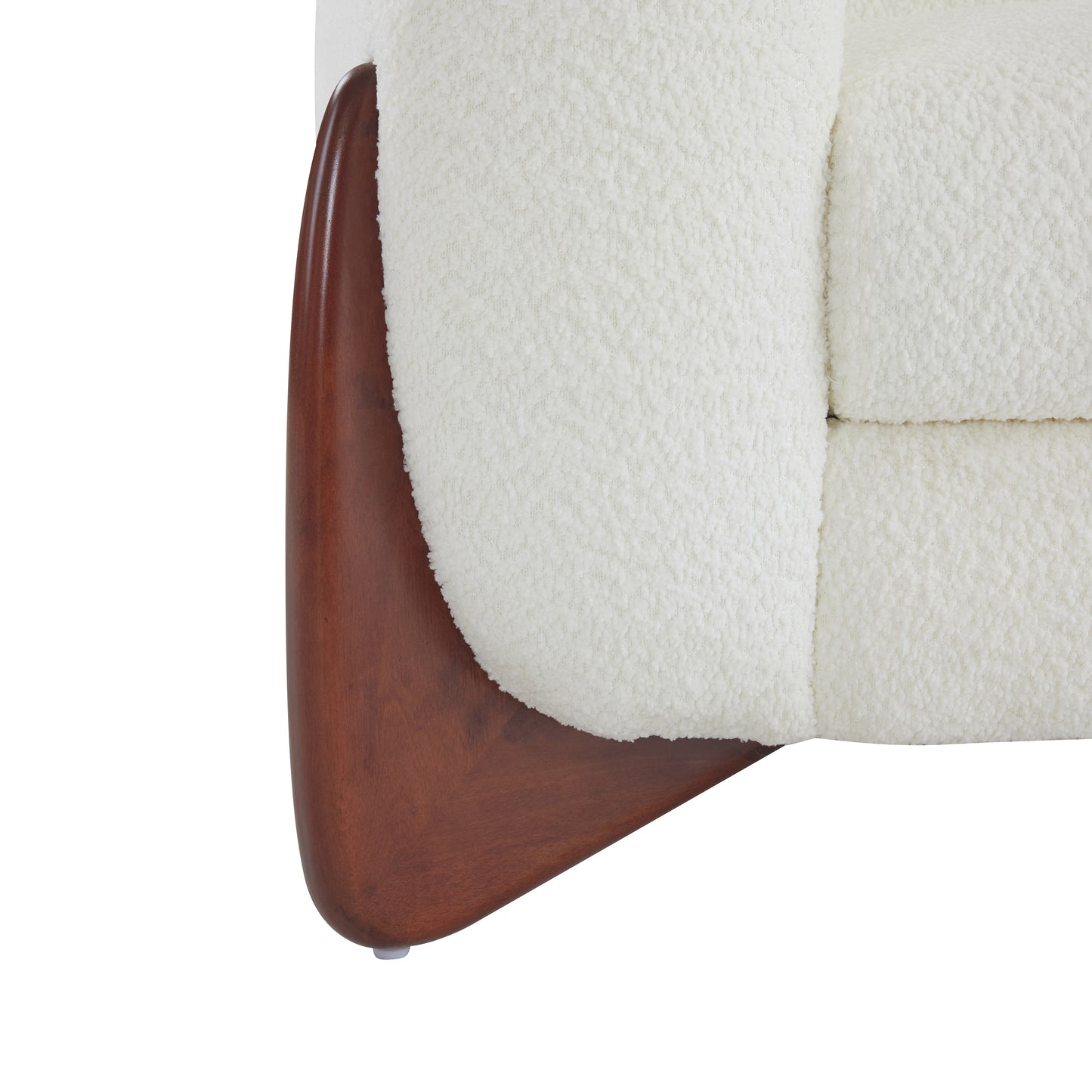 Amberlyn Modern Upholstered Loveseat