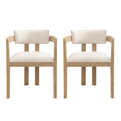 Celestia Modern Upholstered Dining Chairs