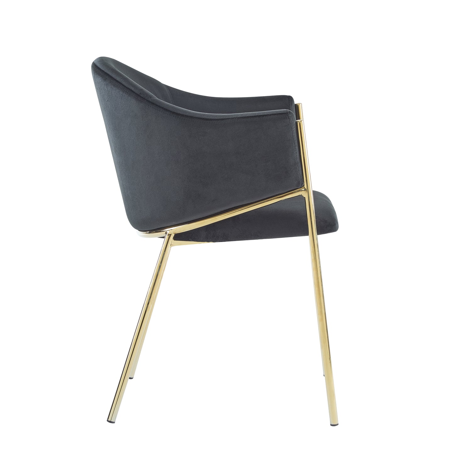 Aspena Modern Upholstered Velvet Dining Chairs