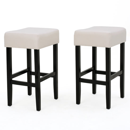Coventry 26Inch Fabric Backless Counter Stool (Set of 2) GDFStudio