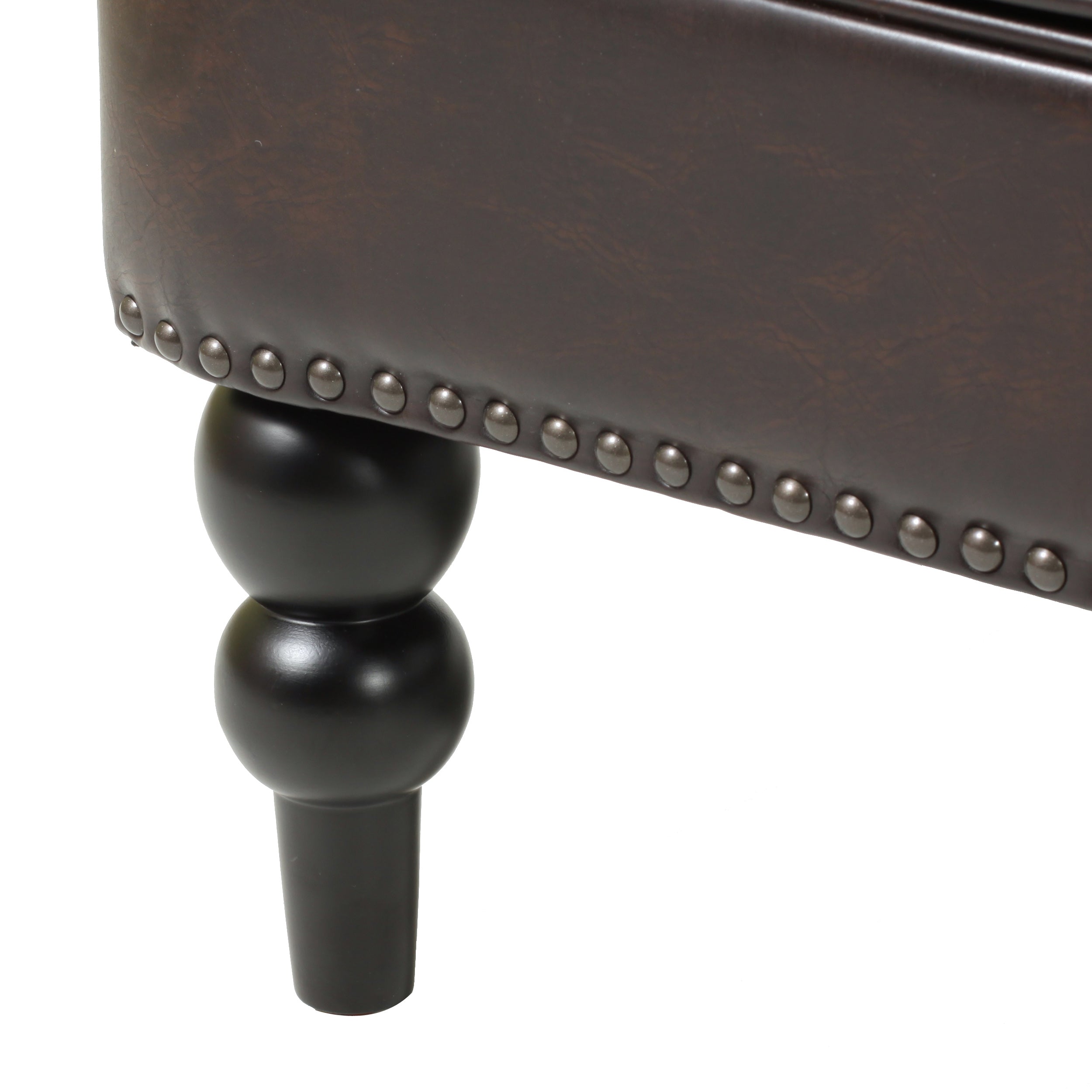 Medford Brown Leather Club Chair – GDFStudio