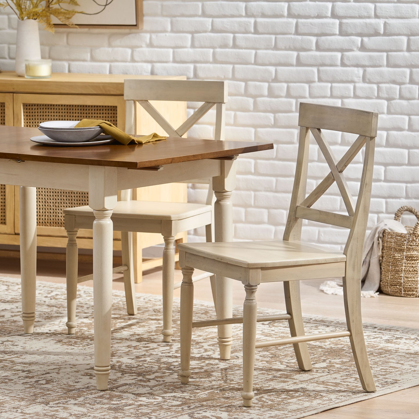 Leyden Wood Dining Chair (Set of 2)