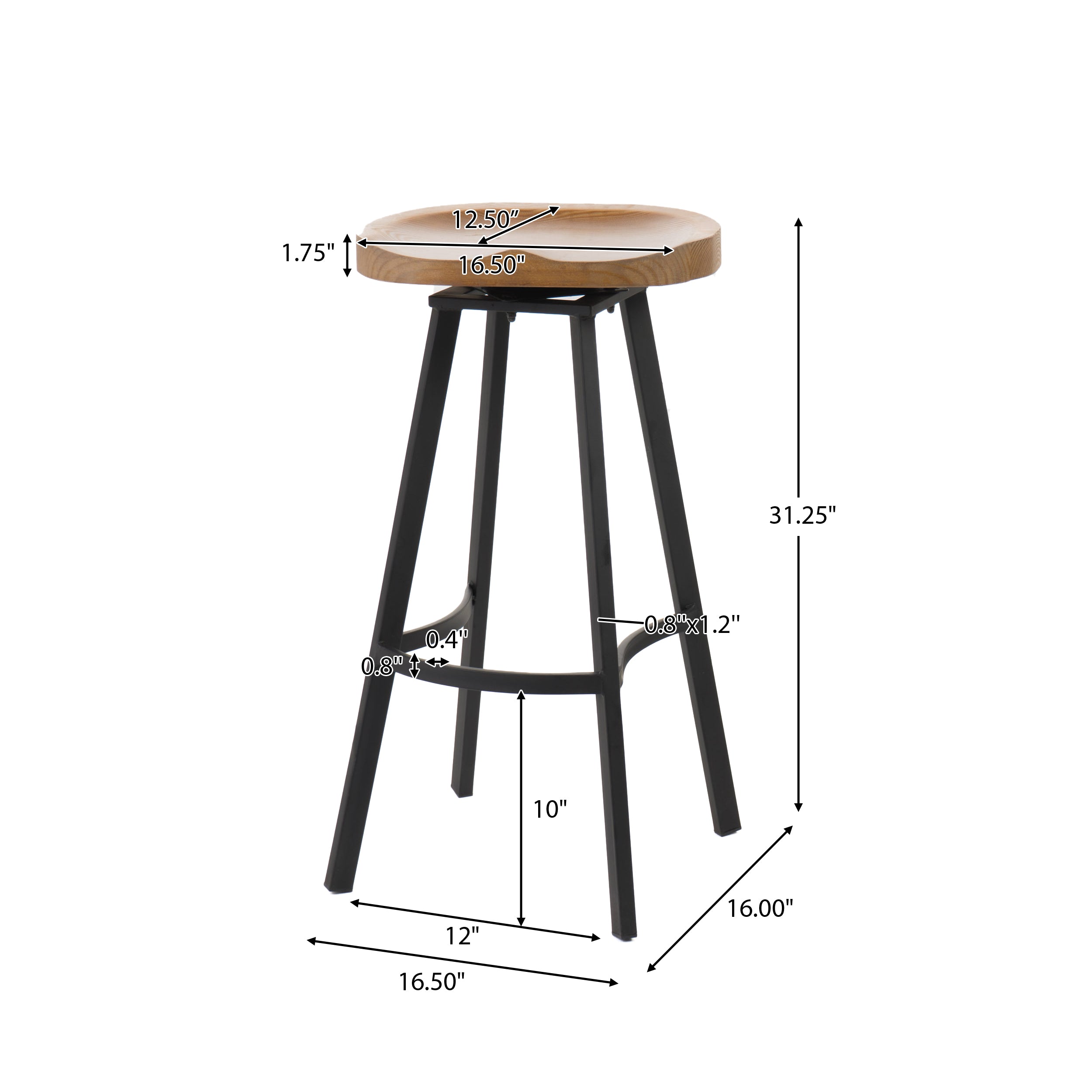 32 inch discount swivel bar stools